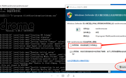 Docker 部署 Navidrome 服务器与远程访问听歌的教程
