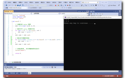 C++ STL vector 类：动态数组的高效应用
