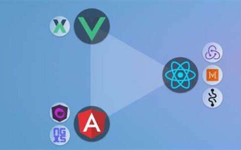 前端三大框架 Vue、React 和 Angular 的市场占比情况
