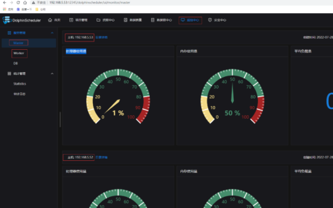 Apache DolphinScheduler 一款分布式大数据工作流调度系统
